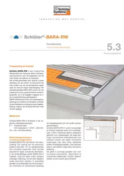 Schlüter-BARA-RW | Productdatablad 5.3