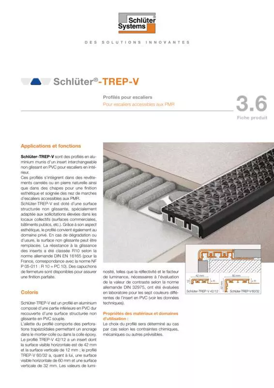 Schlüter-TREP-V | Fiche produit 3.6