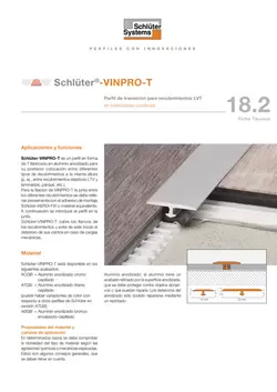 Schlüter-VINPRO-T | Ficha Técnica 18.2