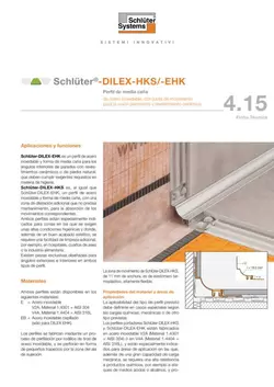 Schlüter-DILEX-HKS /-EHK | Ficha Técnica 4.15