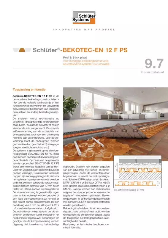 Schlüter-BEKOTEC-EN 12 F PS | Productdatablad 9.7