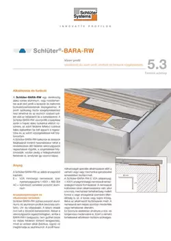 Schlüter-BARA-RW | Termék adatlap 5.3