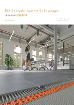 Schlüter-DILEX-F - Een innovatie voor verfijnde voegen | Handleiding