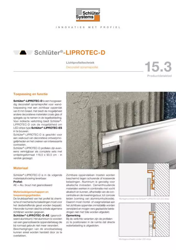 Schlüter-LIPROTEC-D | Productdatablad 15.3
