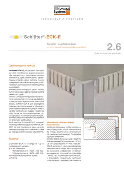 Schlüter-ECK-E | Opis techniczny produktu 2.6
