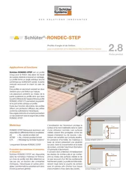 Schlüter-RONDEC-STEP | Fiche produit 2.8