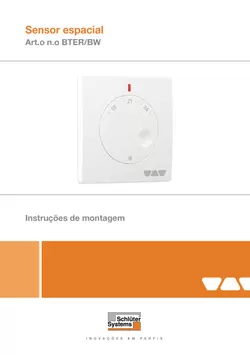 Schlüter-BEKOTEC-THERM-ER/BW - Sensor espacial | Instruções de montagem