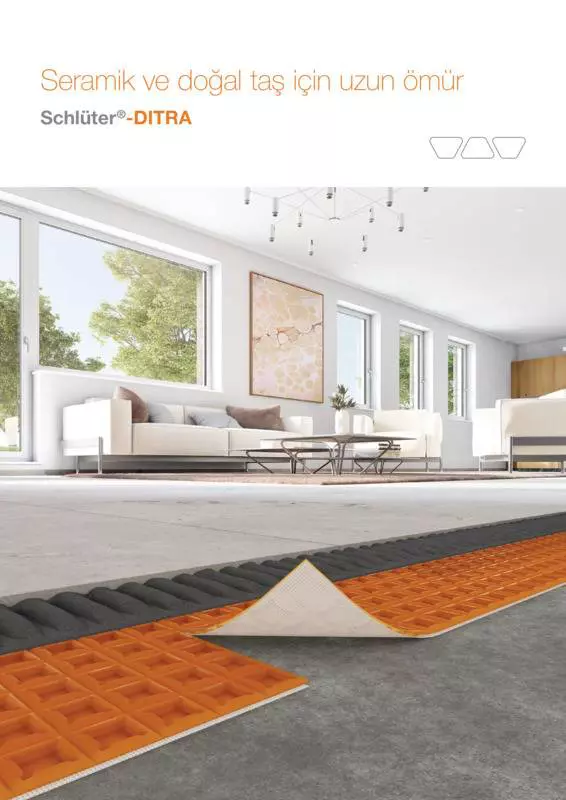 Schlüter-DITRA – Seramik ve doğal taş için uzun ömür