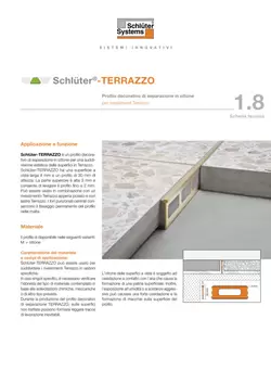 Schlüter-TERRAZZO | Scheda tecnica 1.8