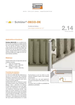 Schlüter-DECO-DE | Fiche produit 2.14