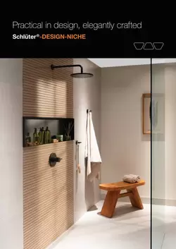 Schlüter-DESIGN-NICHE – Practical in design, elegantly crafted