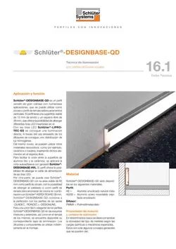 Schlüter-DESIGNBASE-QD | Ficha Técnica 16.1