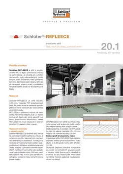 Schlüter-REFLEECE | Technický list výrobku 20.1