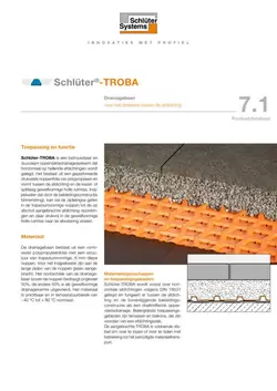 Schlüter-TROBA | Productdatablad 7.1