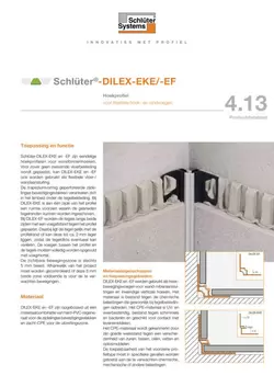 Schlüter-DILEX-EKE /-EF | Productdatablad 4.13