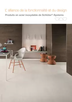 Schlüter-Systems – L’ alliance de la fonctionnalité et du design | Produits en acier inoxydable