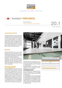 Schlüter-REFLEECE | Productdatablad 20.1