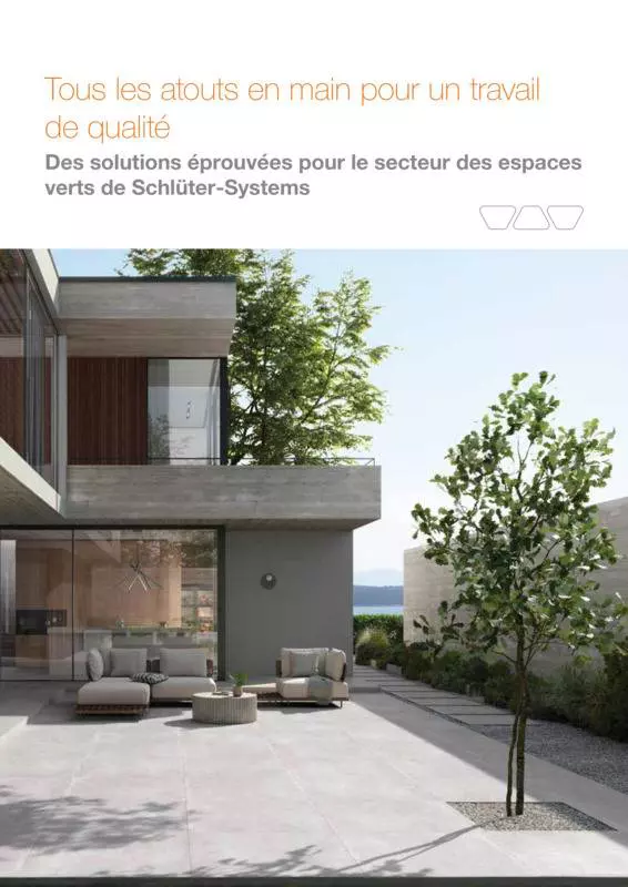 Tous les atouts en main pour un travail de qualité - Solutions Schlüter-Systems | Des solutions éprouvées pour le secteur des espaces verts