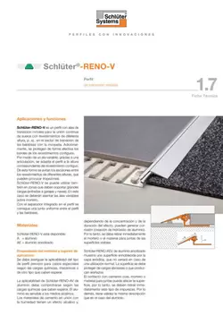 Schlüter-RENO-V | Ficha Técnica 1.7