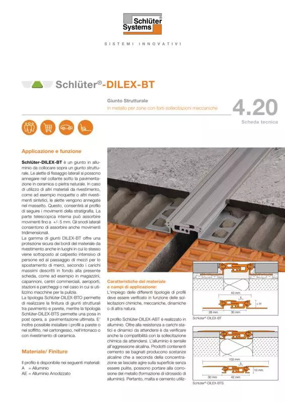 Schlüter-DILEX-BT | Scheda tecnica 4.20