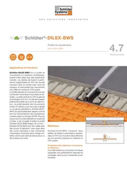 Schlüter-DILEX-BWS | Fiche produit 4.7