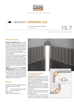 Schlüter-LIPROTEC-LLE | Ficha de dados do produto 15.7