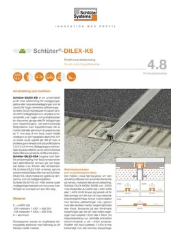 Schlüter-DILEX-KS | Productdatablad 4.8