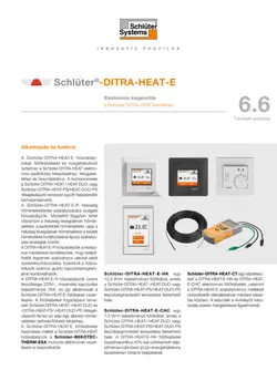 Schlüter-DITRA-HEAT-E | Termék adatlap 6.6