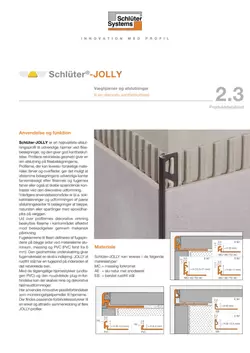 Schlüter-JOLLY | Produktdatablad 2.3