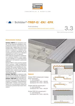 Schlüter-TREP-E /-EK /-EFK | Opis techniczny produktu 3.3