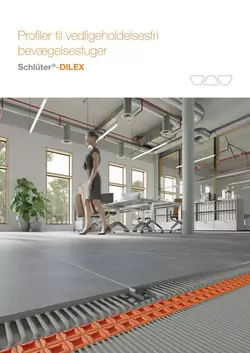 Schlüter-DILEX – Profiler til vedligeholdelsesfri bevægelsesfuger