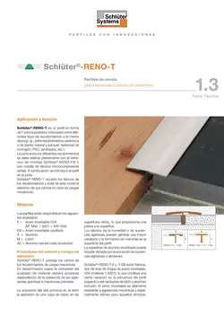 Schlüter-RENO-T | Ficha Técnica 1.3