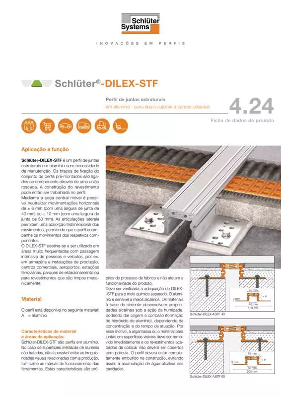 Schlüter-DILEX-STF | Ficha de dados do produto 4.24