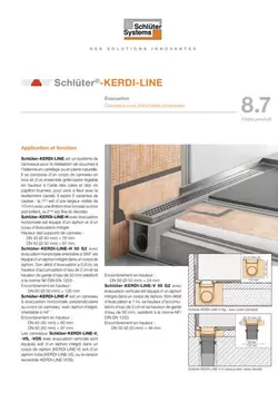 Schlüter-KERDI-LINE | Fiche produit 8.7