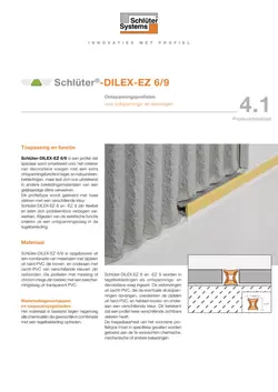 Schlüter-DILEX-EZ 6/9 | Productdatablad 4.1