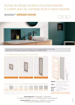 Schlüter-DESIGN-NICHE | Aide à la sélection de produits Schlüter-DESIGN-NICHE | Aide à la sélection de produits