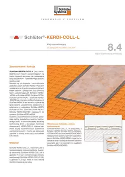 Schlüter-KERDI-COLL-L | Opis techniczny produktu 8.4