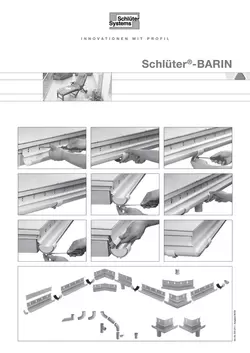 Schlüter-BARIN - Instructions de montage