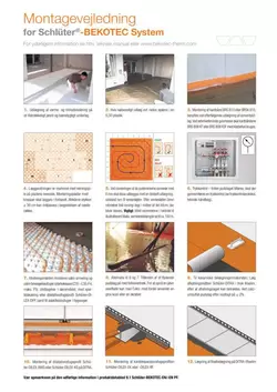 Schlüter-BEKOTEC System - Montagevejledning