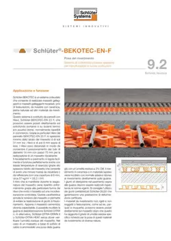 Schlüter-BEKOTEC-F | Scheda tecnica 9.2
