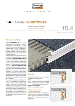 Schlüter-LIPROTEC-PB | Opis techniczny produktu 15.4