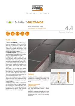 Schlüter-DILEX-MOP | Technický list výrobku 4.4