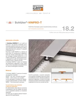 Schlüter-VINPRO-T | Ficha de dados do produto 18.2
