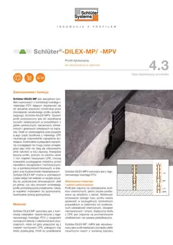 Schlüter-DILEX-MP/ -MPV | Opis techniczny produktu 4.3