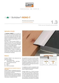 Schlüter-RENO-T | Ficha de dados do produto 1.3