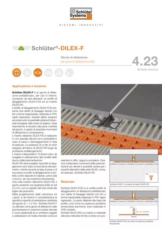 Schlüter-DILEX-F | Scheda tecnica 4.23