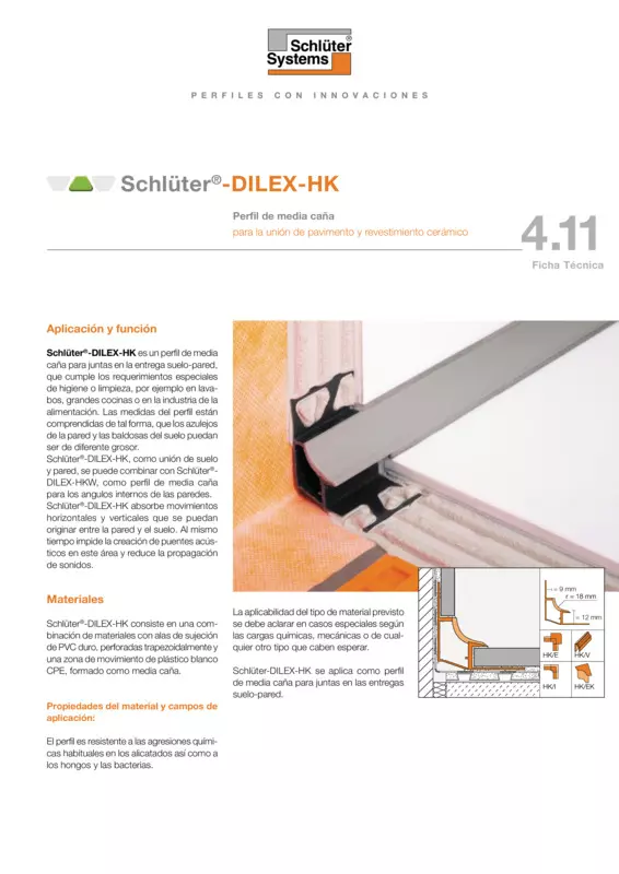 Schlüter-DILEX-HK | Ficha Técnica 4.11