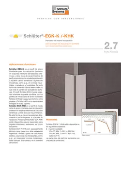 Schlüter-ECK-K /-KHK /-KI | Ficha Técnica 2.7