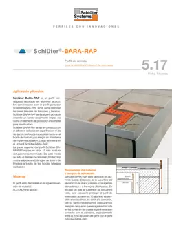 Schlüter-BARA-RAP | Ficha Técnica 5.17