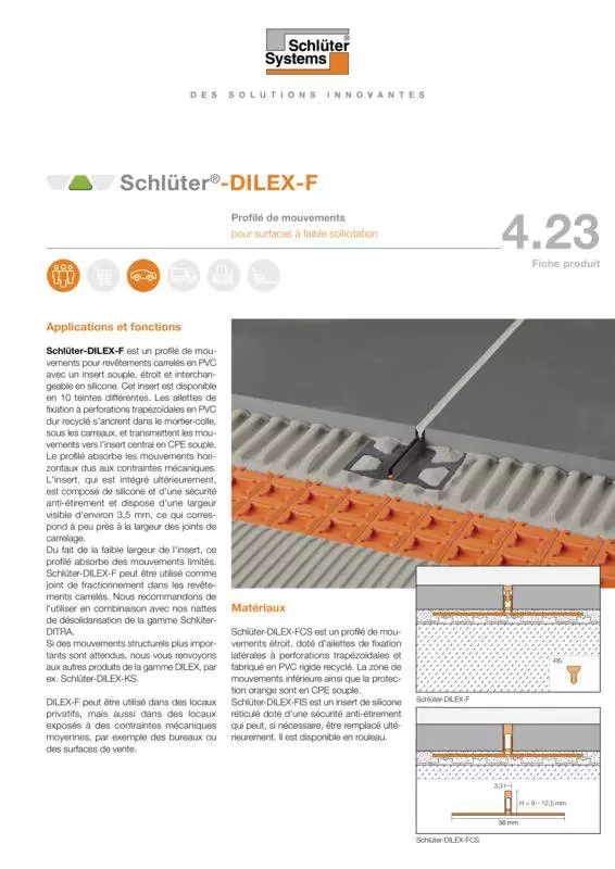 Schlüter-DILEX-F | Fiche produit 4.23